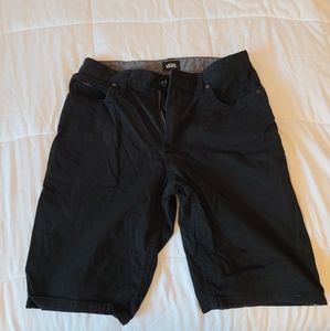 Mens black vans shorts